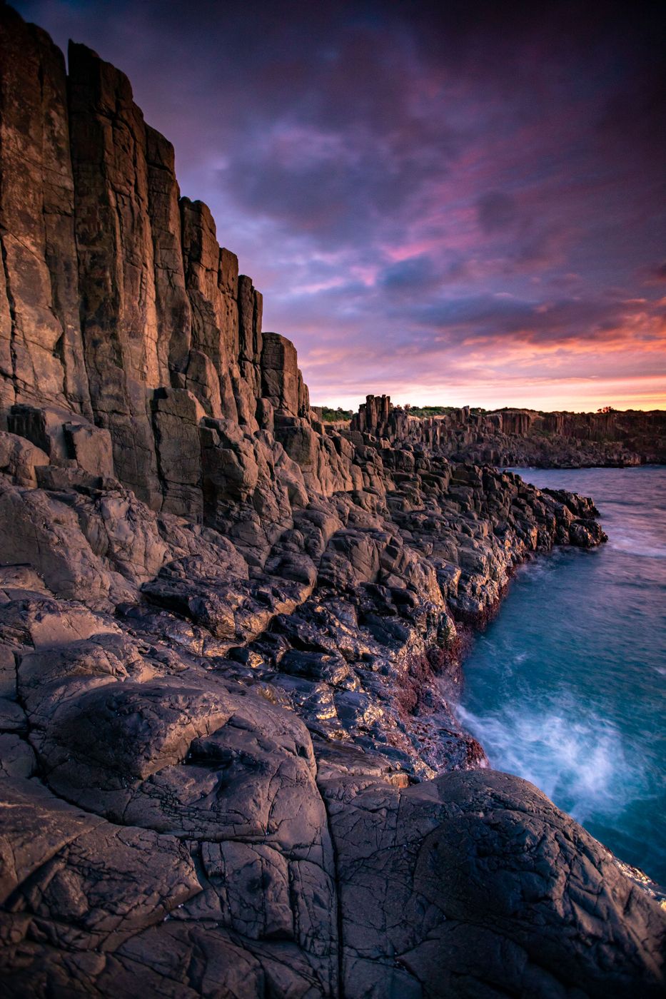 Sunrise Bombo Quarry, Bombo, Kiama, New South Wales, Australia