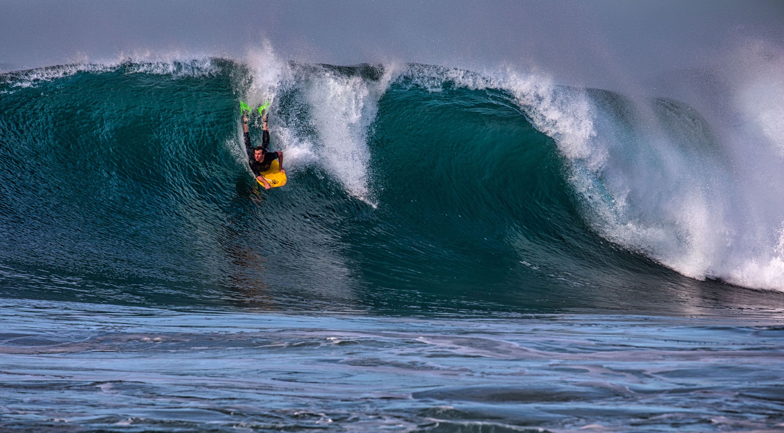 Surfer Body Boarder Mona Vale, Sydney, New South Wales, Australia