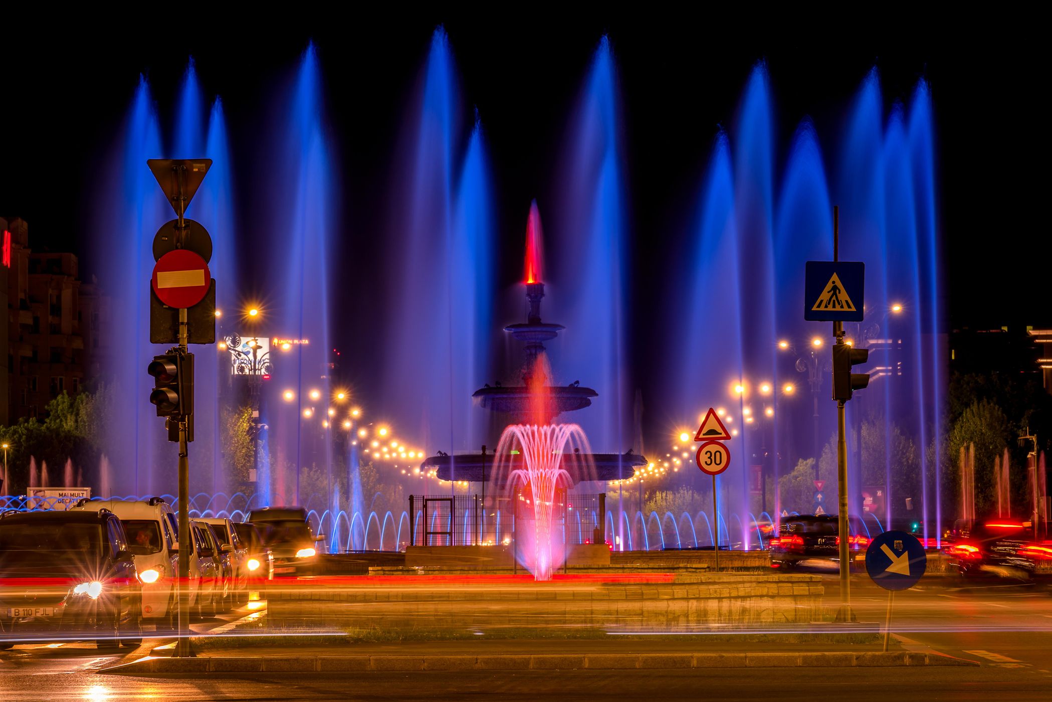 The Fountain - Union Square, Bucharest, Romania