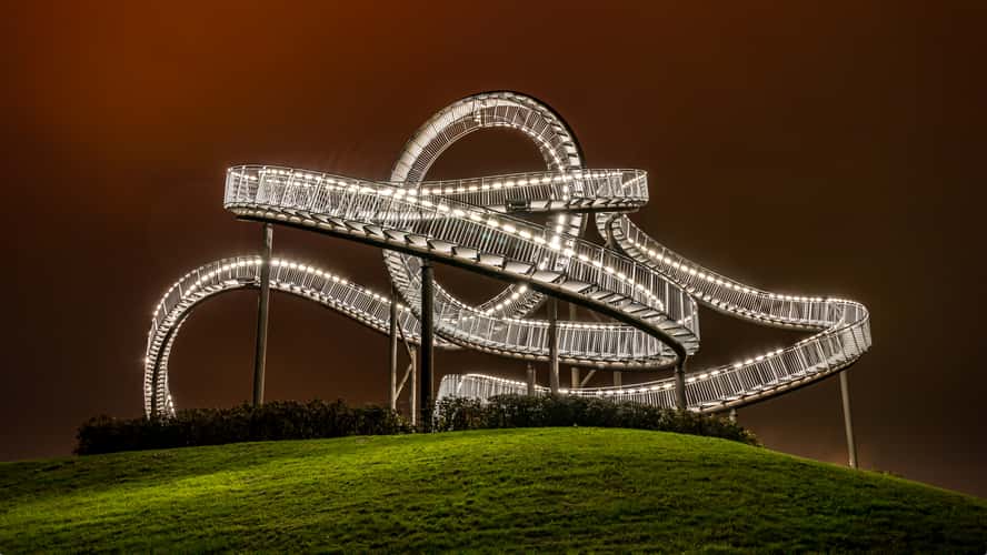 View on Tiger & Turtle, Duisburg