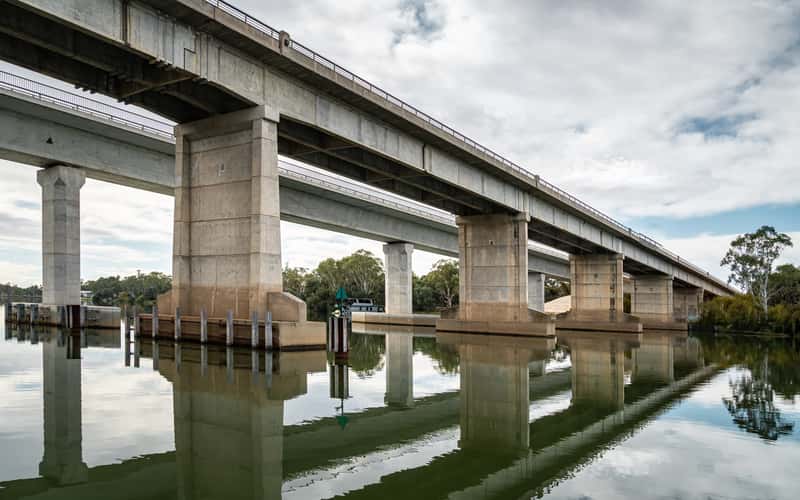 Twin Bridges at Blanchetown