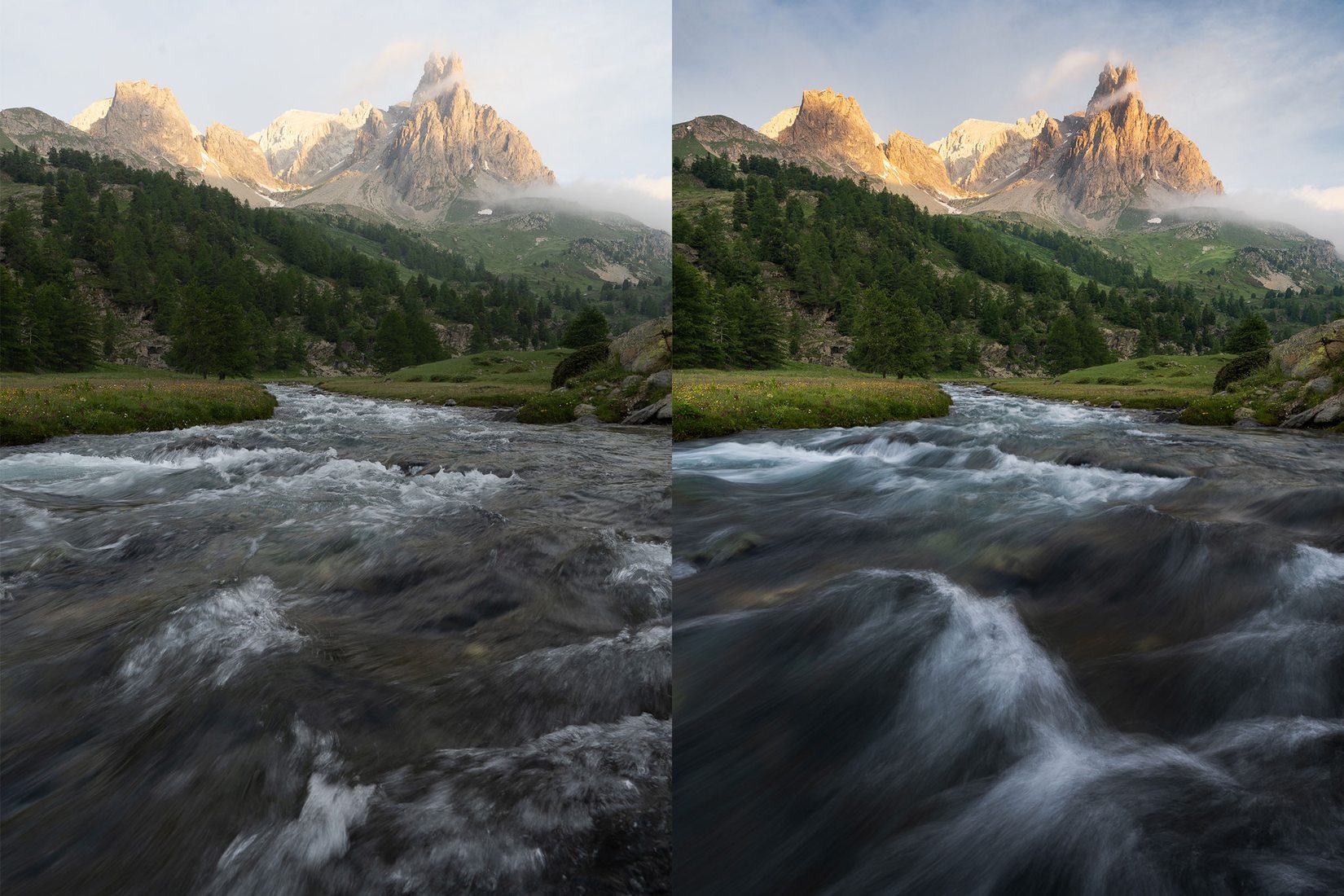 How to retouch a Mountain Picture in LR & PS