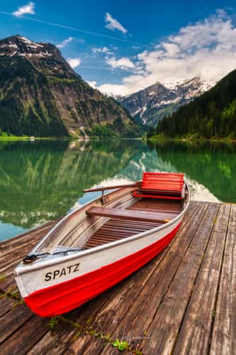View over the Vilsalpsee