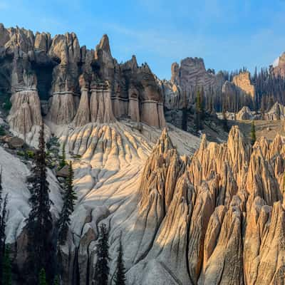 Wheeler geologic area, USA