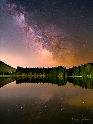 Wildsee Milky Way Spot, Seefeld, Tyrol