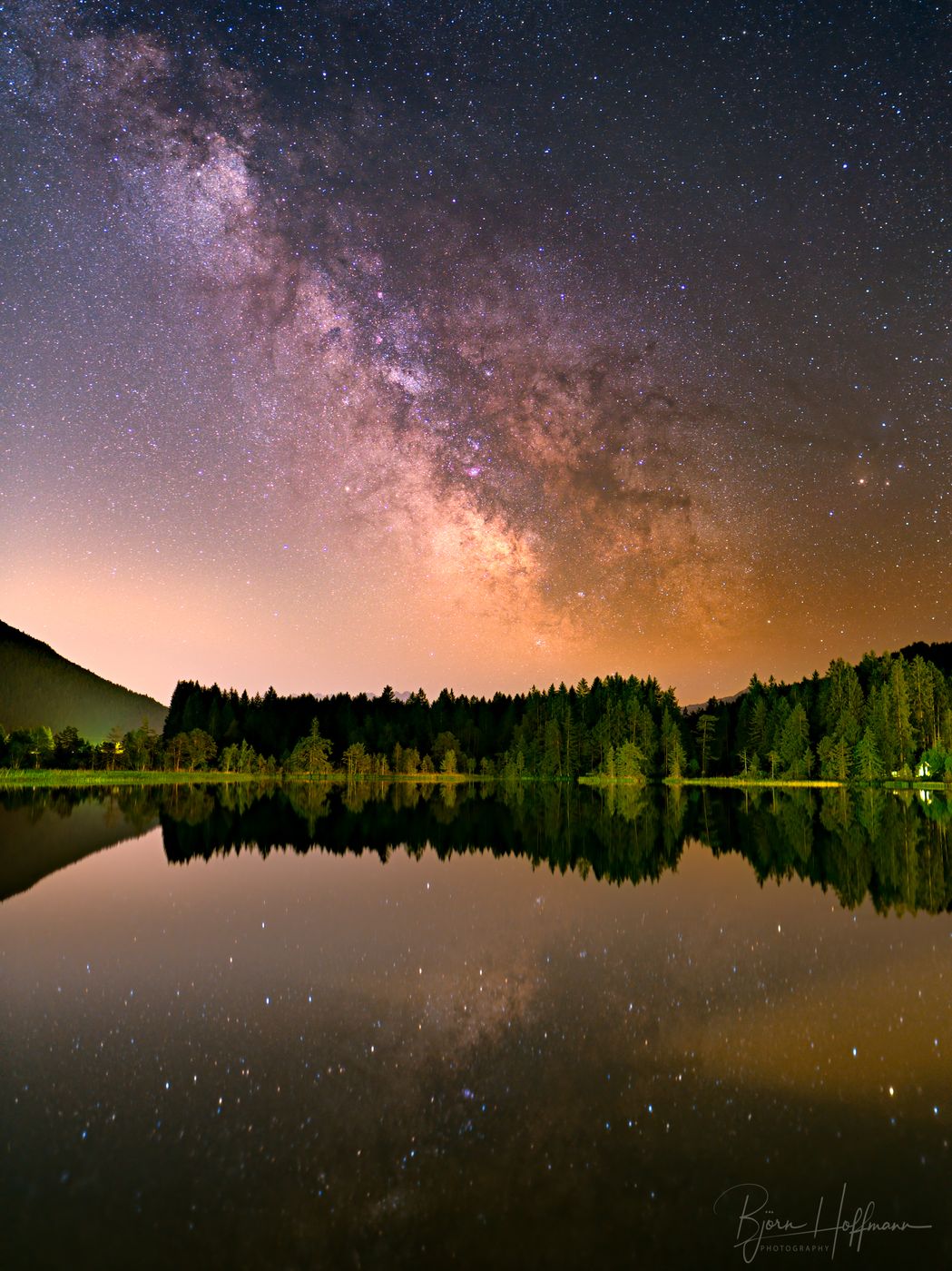 Wildsee Milky Way Spot, Seefeld, Tyrol, Austria