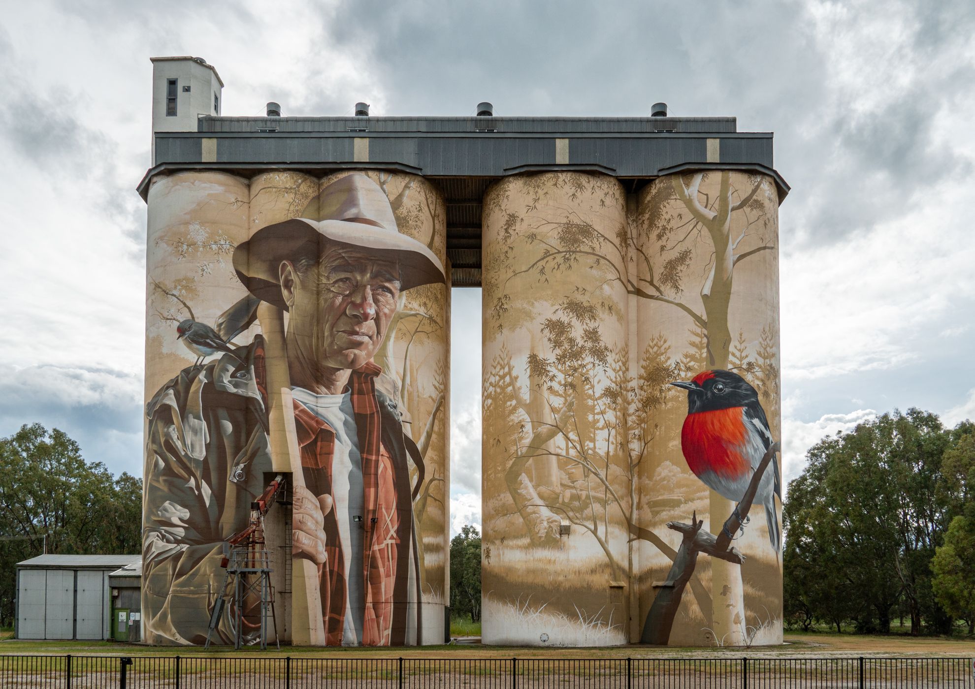 Wirrabara Silo Art, Australia
