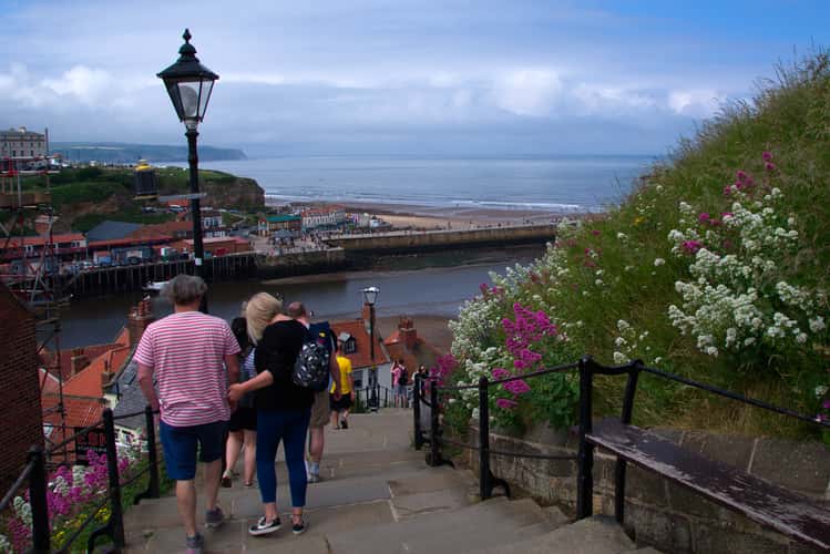 199 Steps from Whitby Abbey