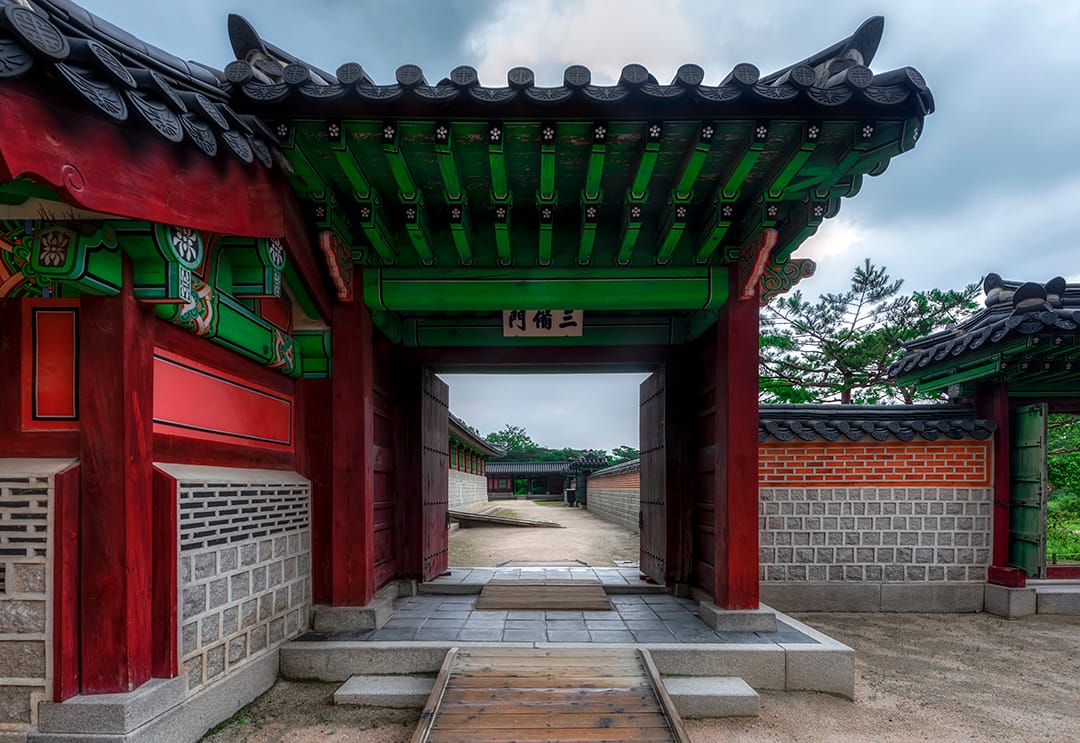 Korean Gyeonghoeru, Seoul, South Korea