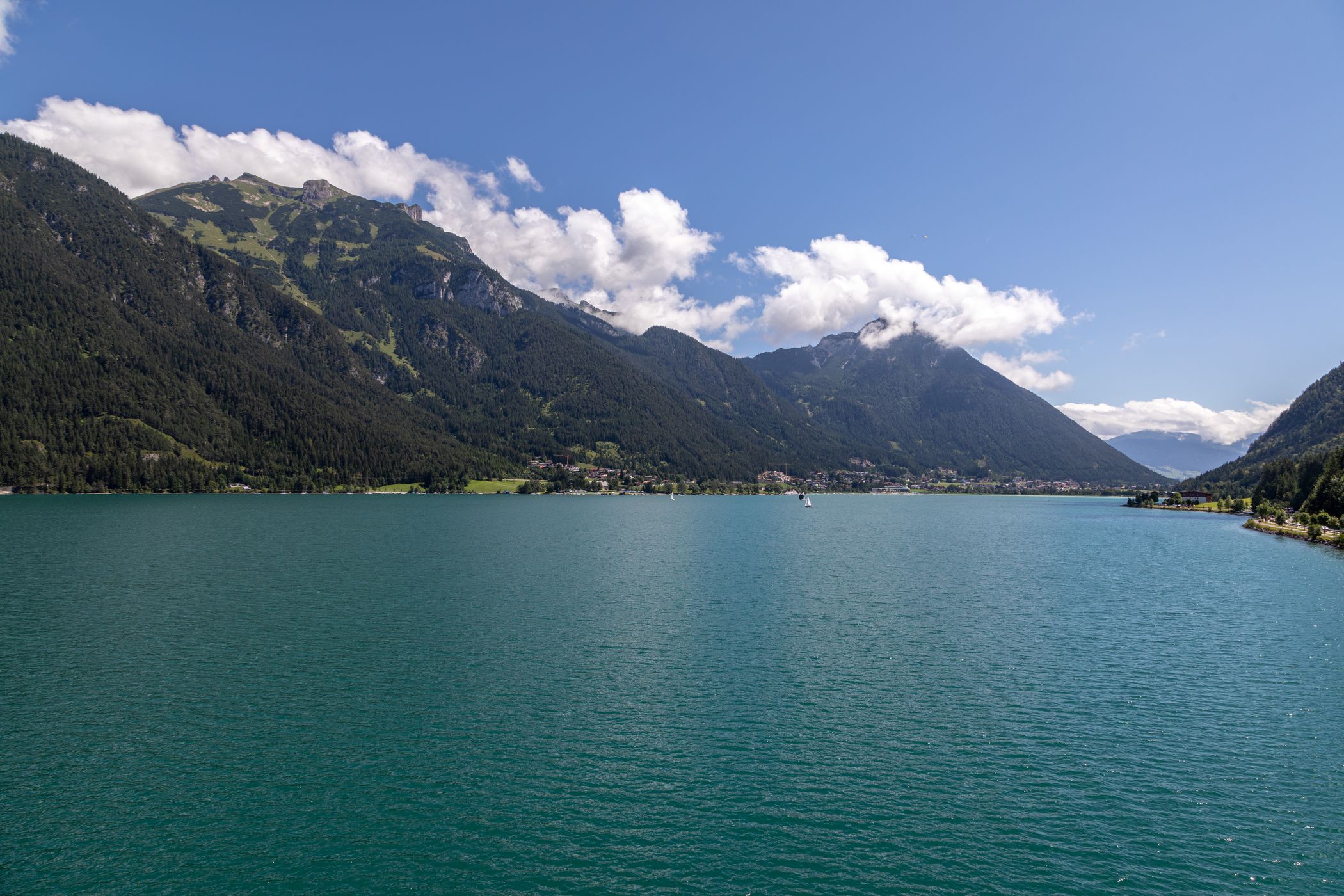 Aussichtsplattform am See, Pertisau, Austria