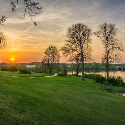 Babelsberg Park in Potsdam, Germany