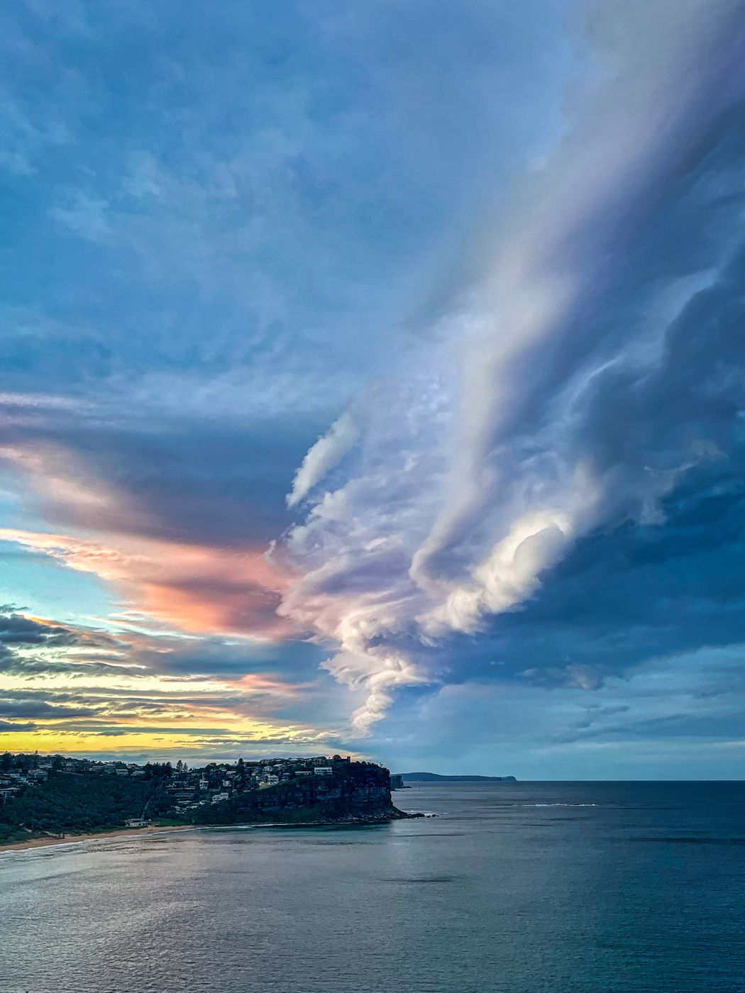 Cloud formation Bungan Headland, Mona Vale, Australia