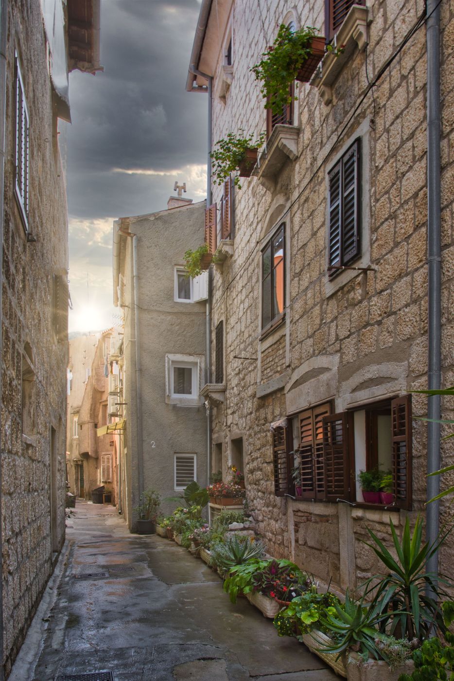 Cres, old town, Croatia