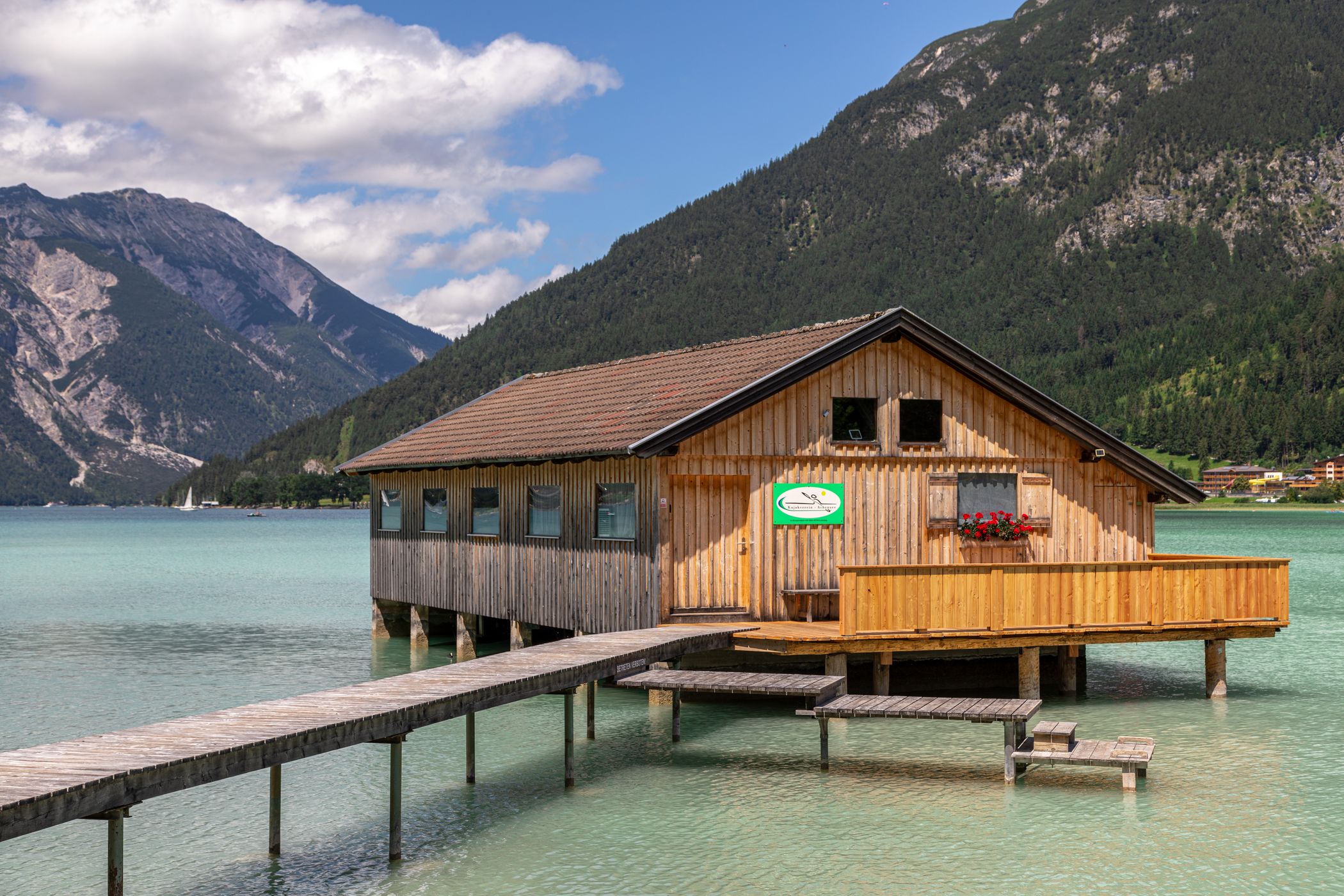 Boatshouse, Achensee, Austria