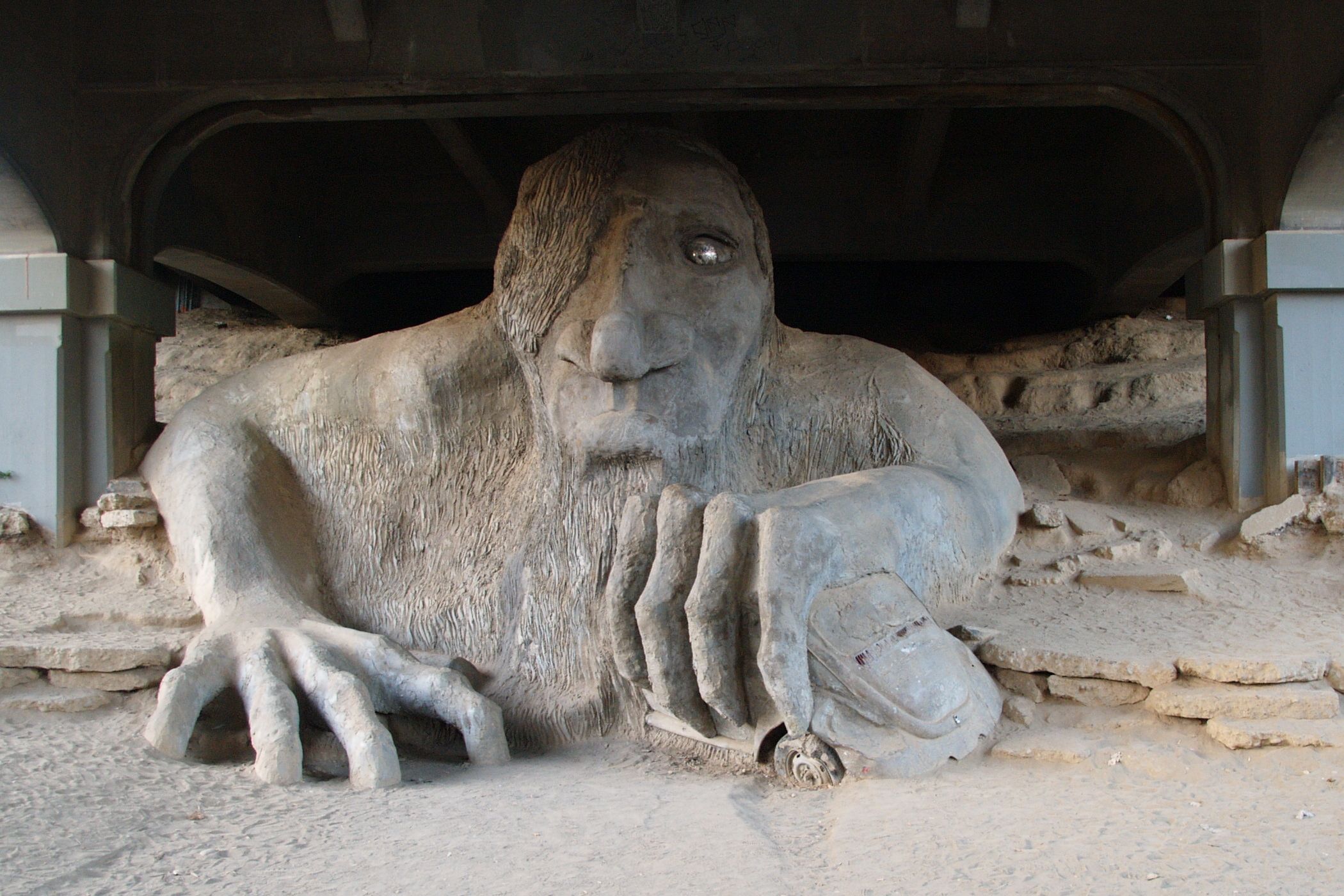 Fremont Troll, Seattle, USA