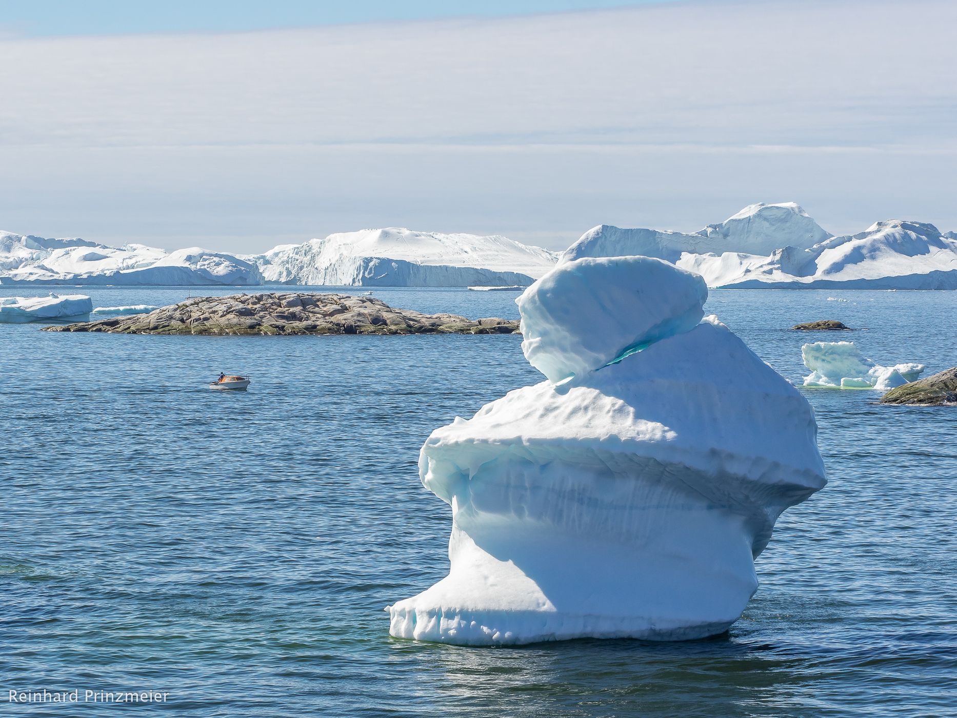 In front of Ilulissat, Greenland