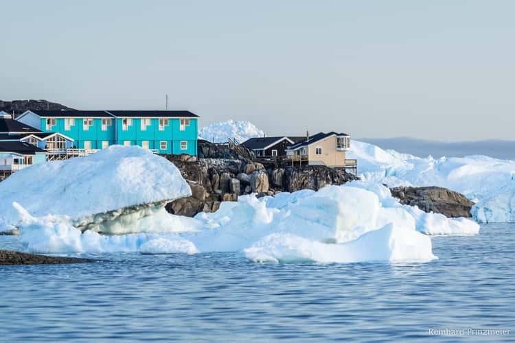 In front of Ilulissat