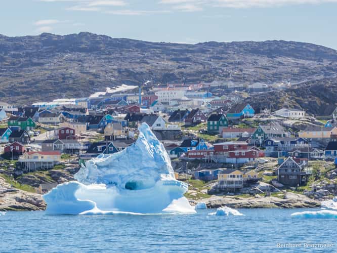 In front of Ilulissat