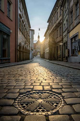 Karolinenstrasse in Bamberg