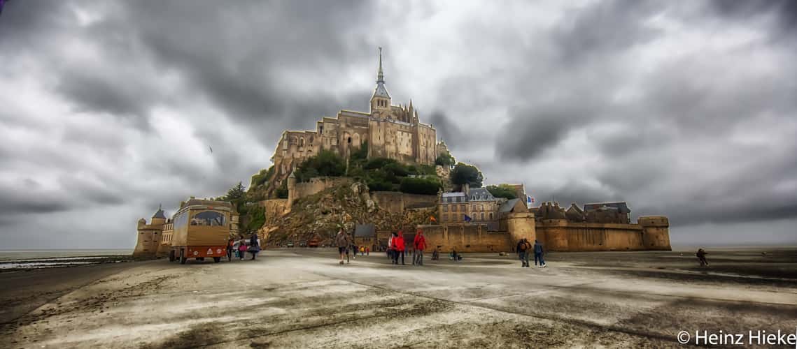 Mont Saint-Michel from Bridge