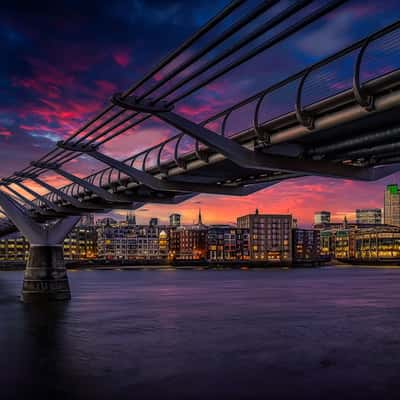 London Millenium Bridge, United Kingdom