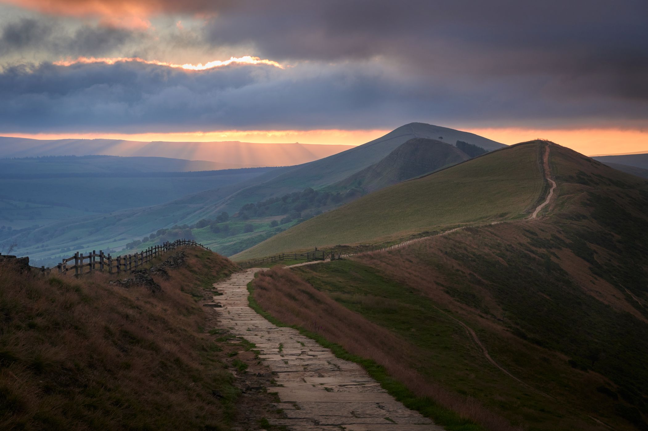 Mam tor Peak District, United Kingdom