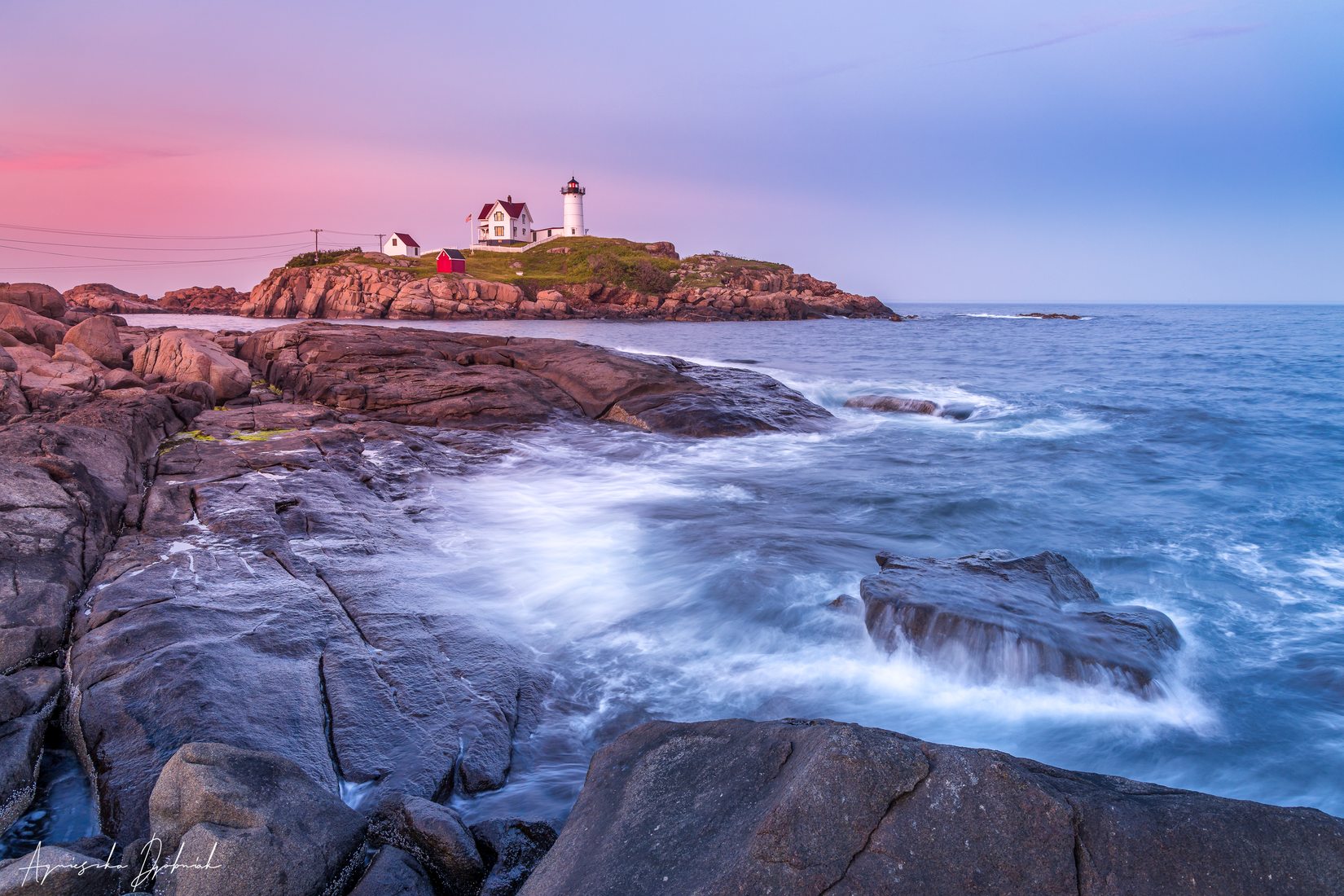 Cape Neddick Lighthouse - Nubble Island, USA