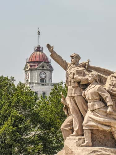 Revolution Statue near Tiananmen Square, Beijing