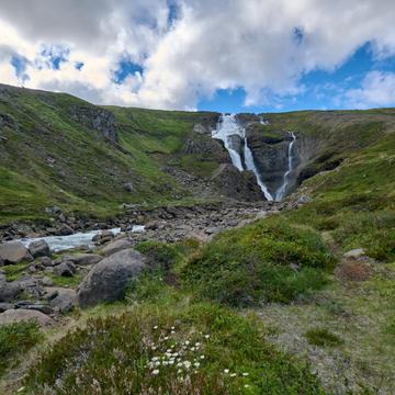 Rjukandi Waterfall, Iceland, Iceland