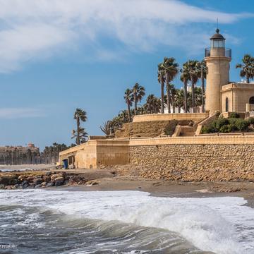 Roquetas de Mar Lighthouse, Spain