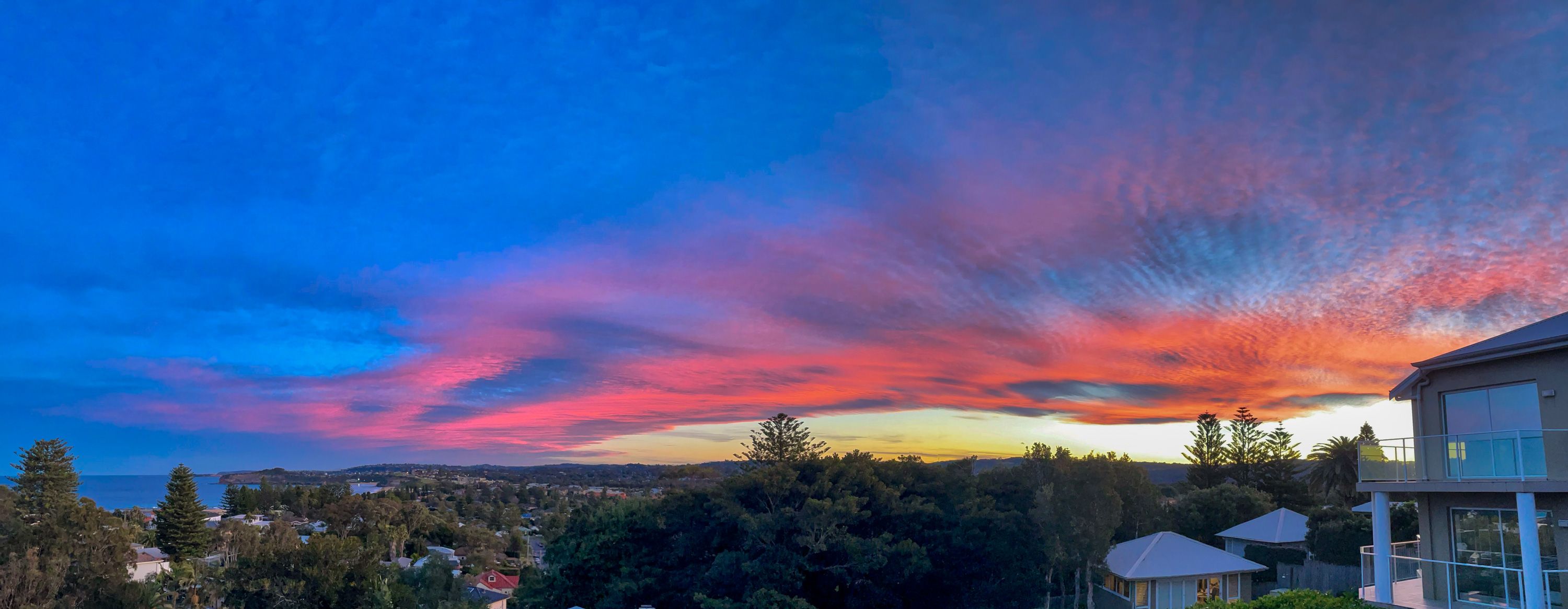 Sunset after the storm Mona Vale, Australia