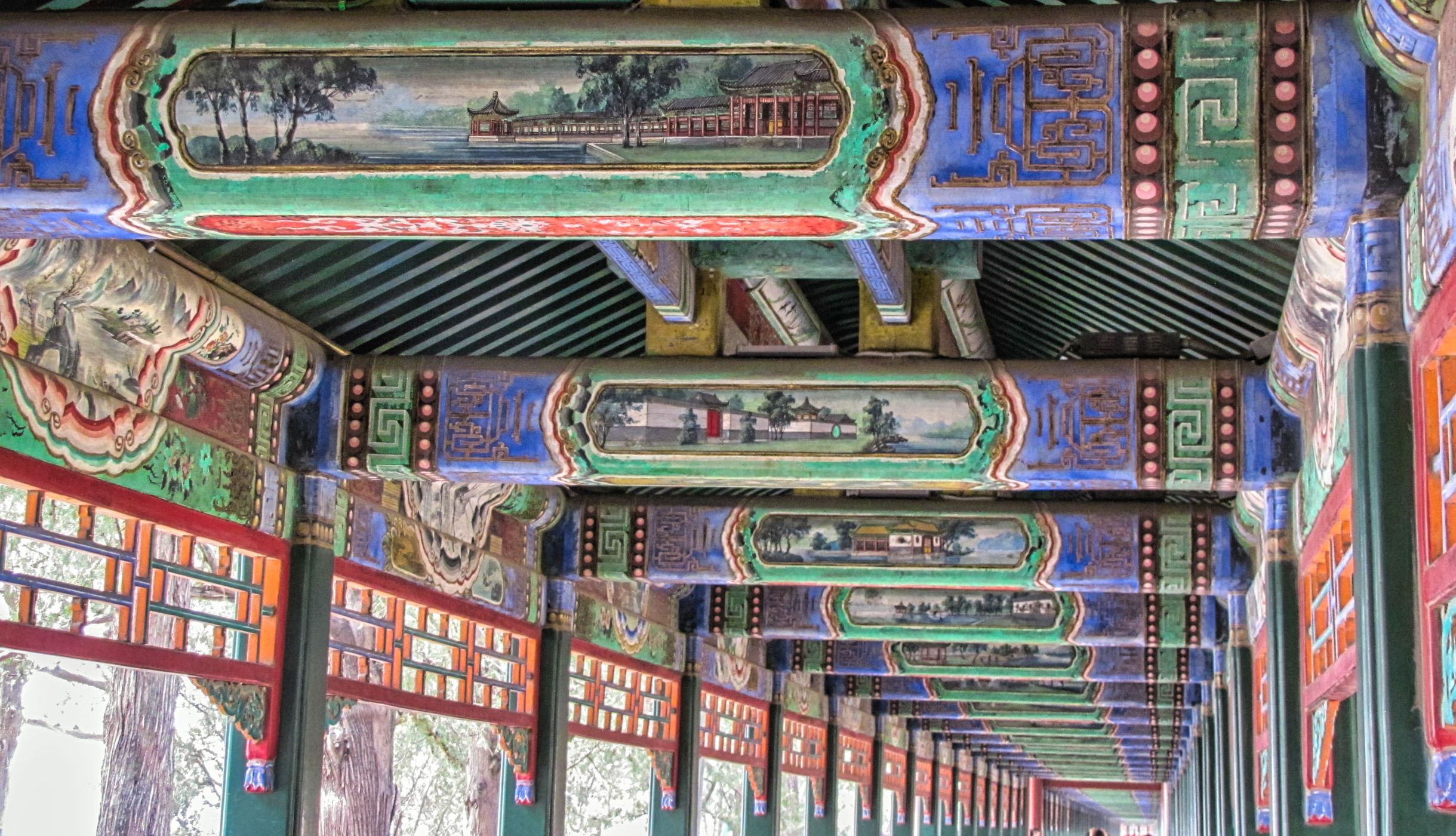 The Long Coridor, Summer Palace, Beijing, China