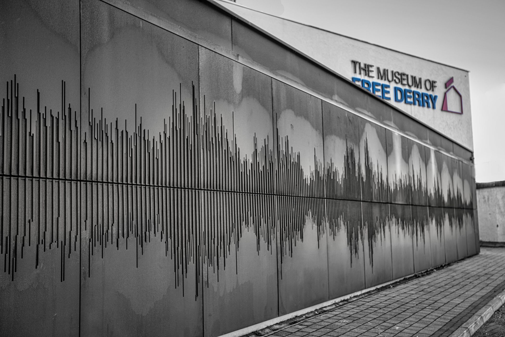 The Museum of Free Derry, Londonderry, Northern Ireland, United Kingdom
