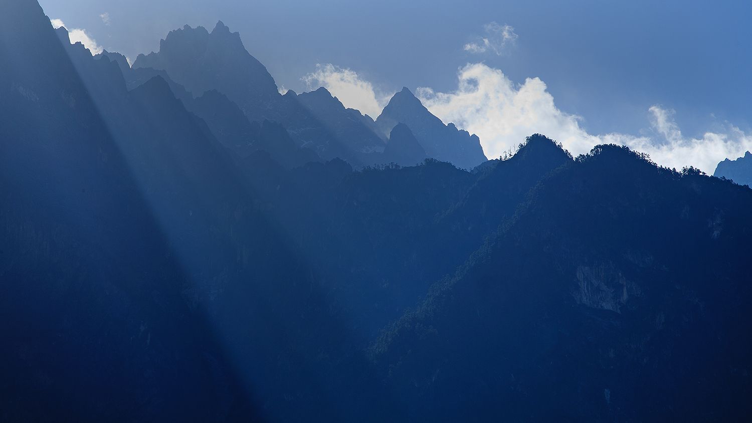 Unterwegs in der Tigersprungschlucht, Yangtse, China