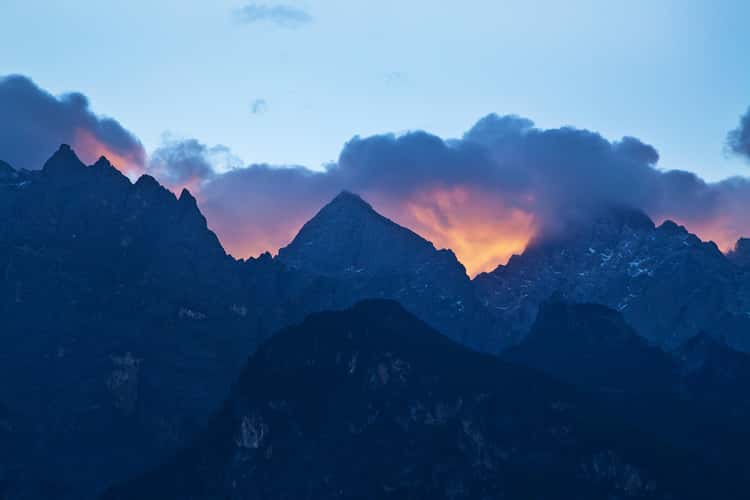 Unterwegs in der Tigersprungschlucht, Yangtse