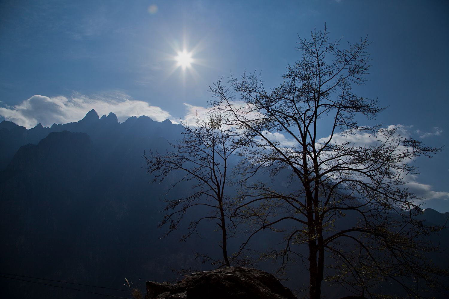 Unterwegs in der Tigersprungschlucht, Yangtse, China