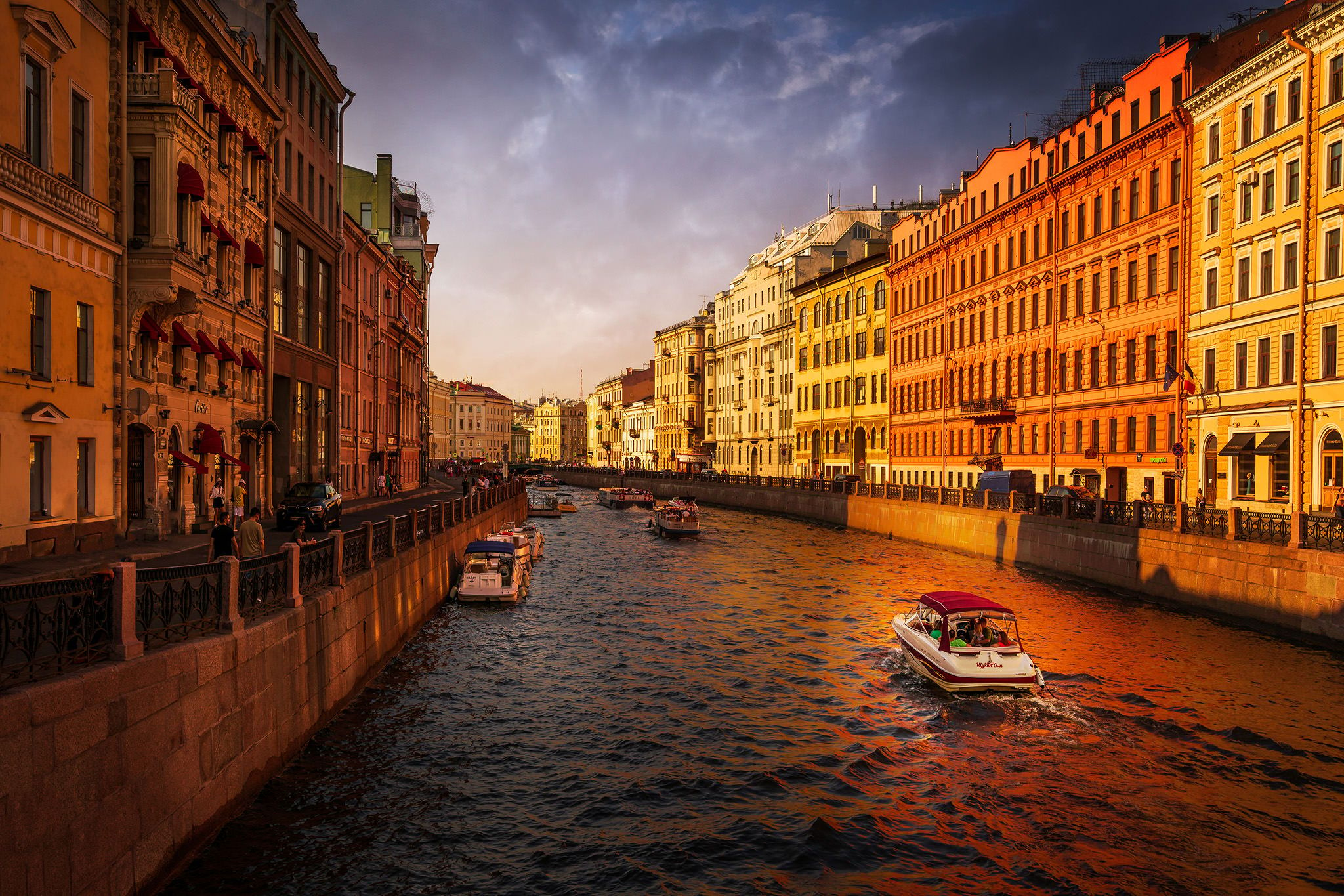 Golden Hour in Saint Petersburg