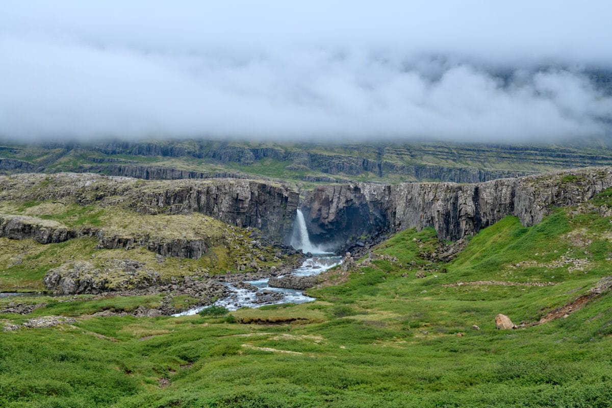 View on Folaldafoss, Iceland