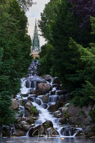 Viktoriapark Waterfall, Berlin