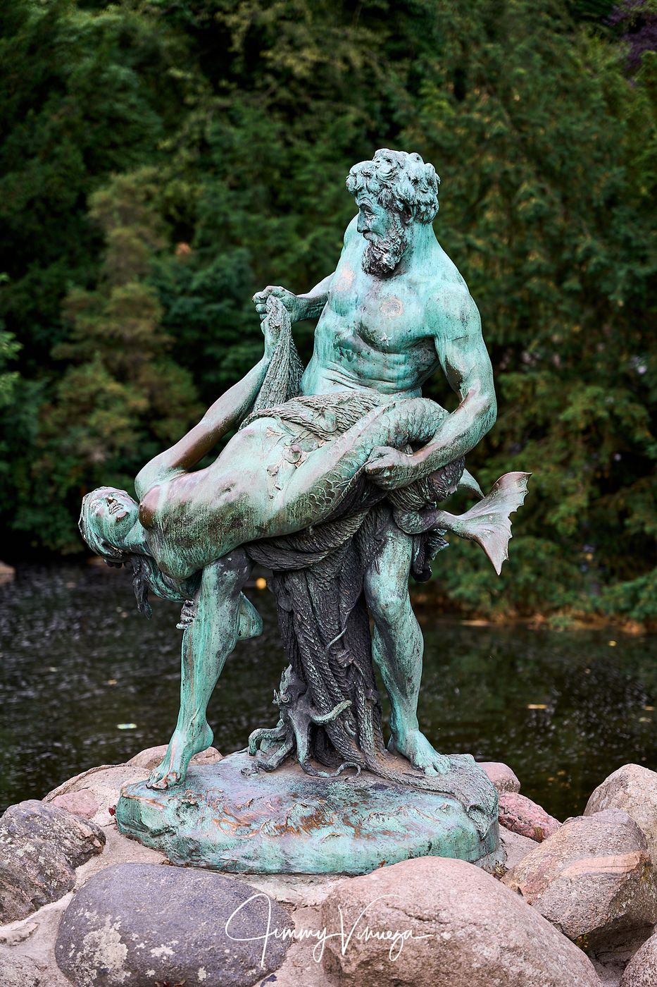 Viktoriapark Waterfall, Berlin, Germany