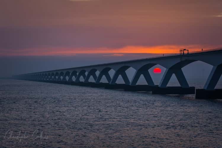 Zeeland Bridge Oosterschelde