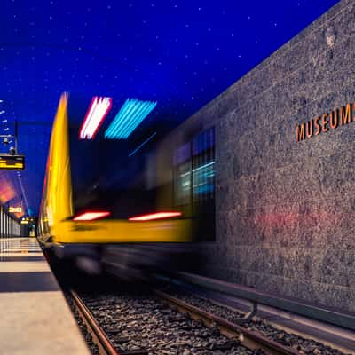 Berlin U Bahn Station Museumsinsel, Germany