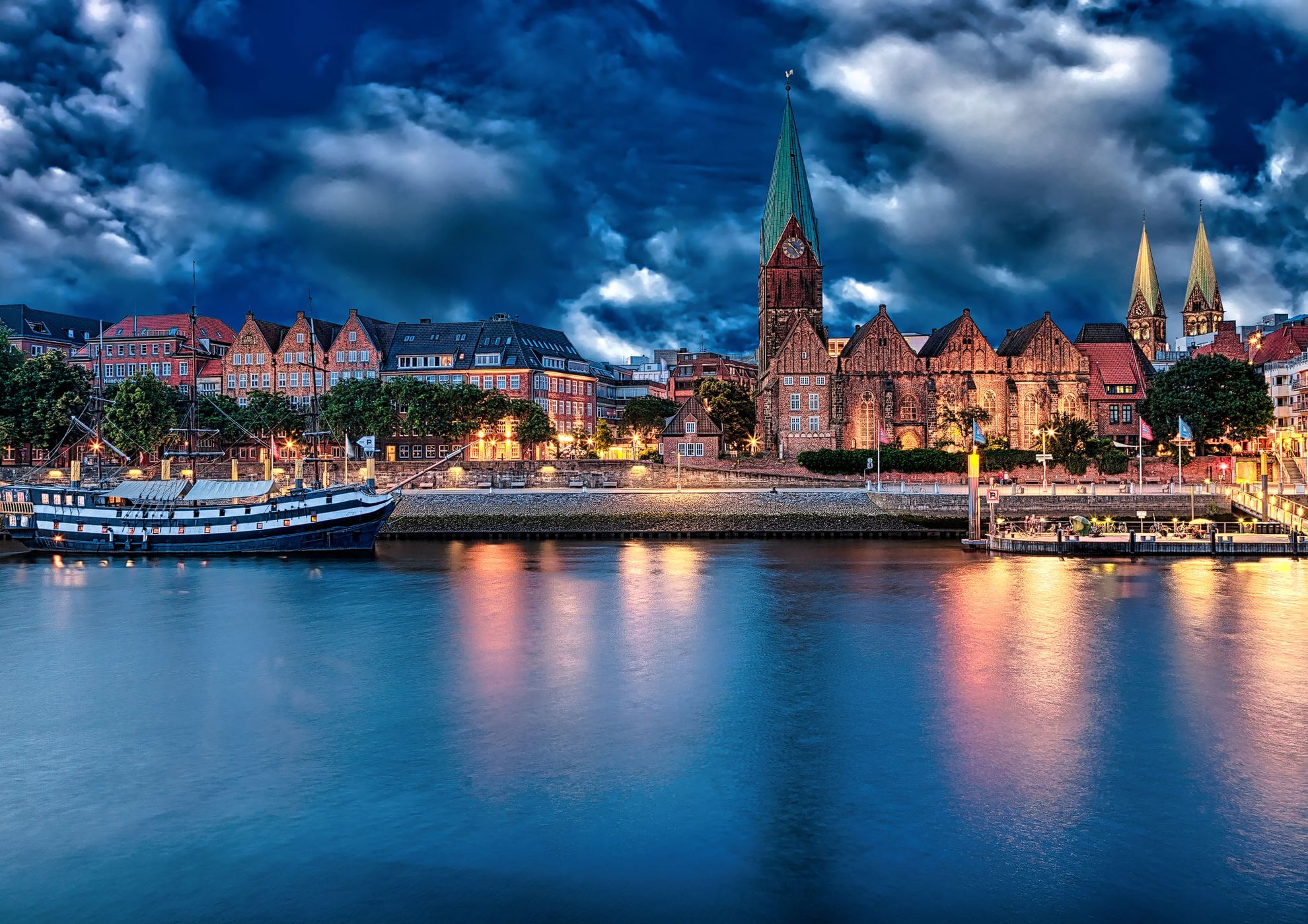 Bremen Schlachte, Germany