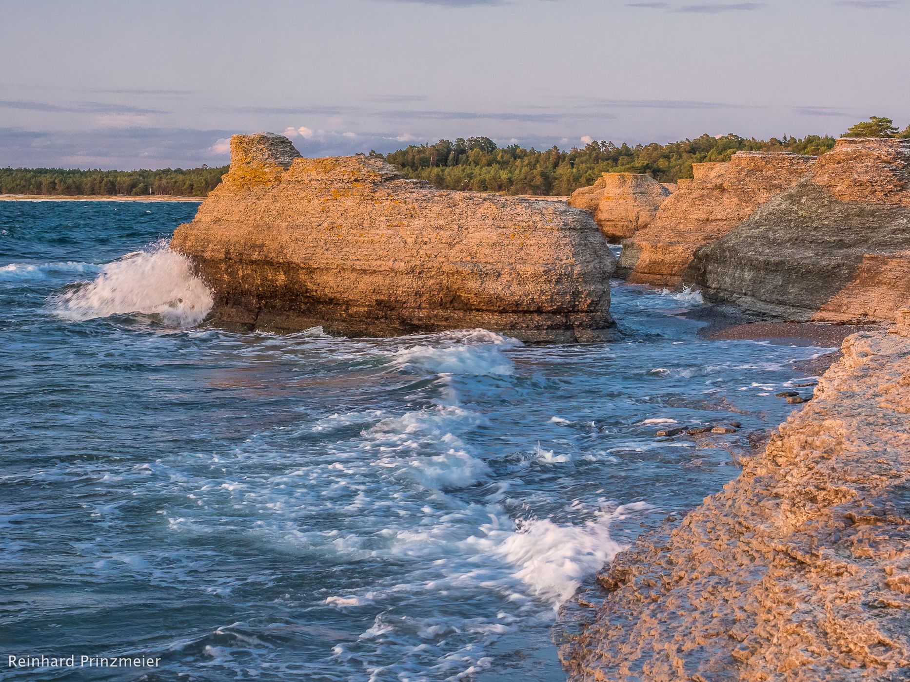 Byrums Raukar Natural Limestone Rock Sculpures, Sweden