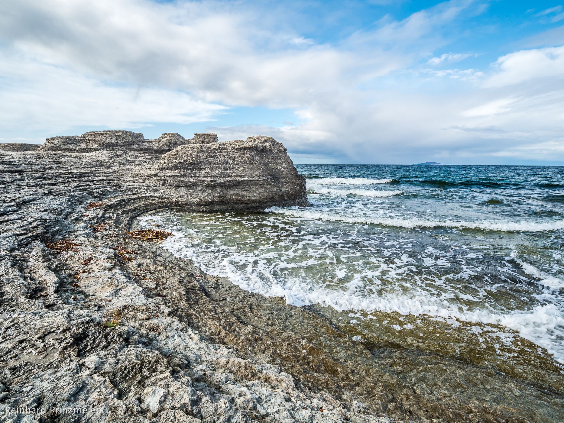 Byrums Raukar Natural Limestone Rock Sculpures, Sweden