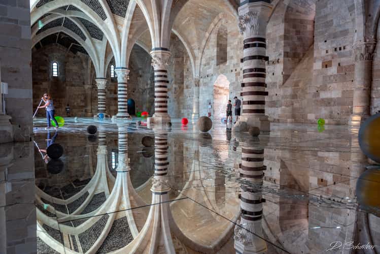 Castello Maniace inside