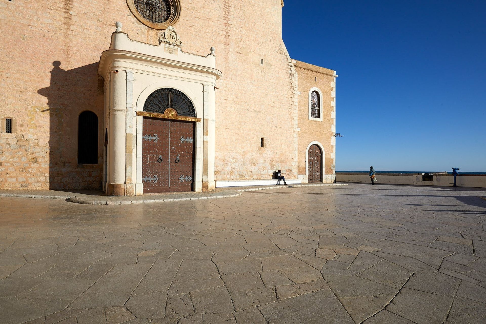 Classic Church Square - El Garraf, Spain