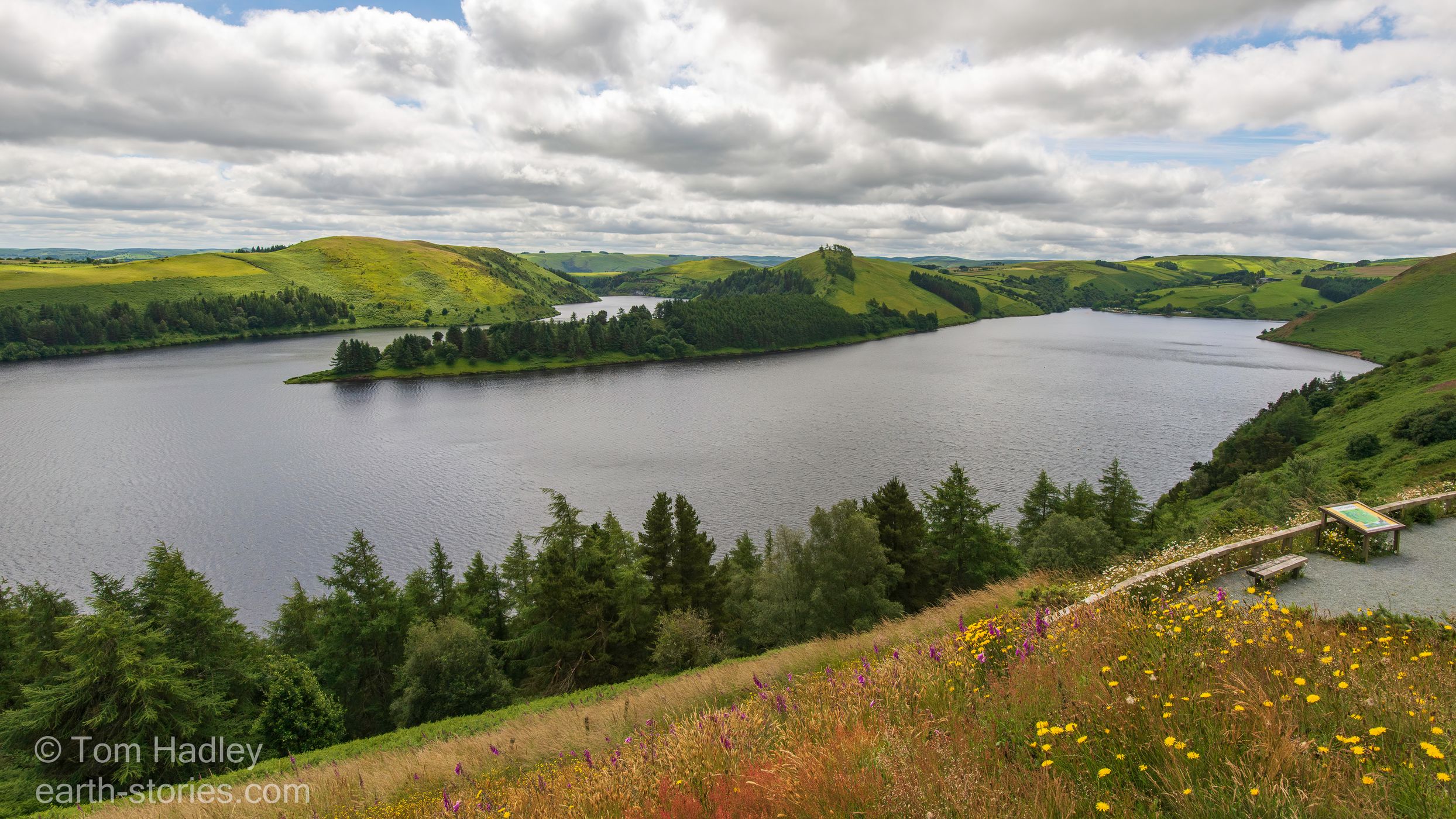Clywedog Reservoir Viewpoint, United Kingdom