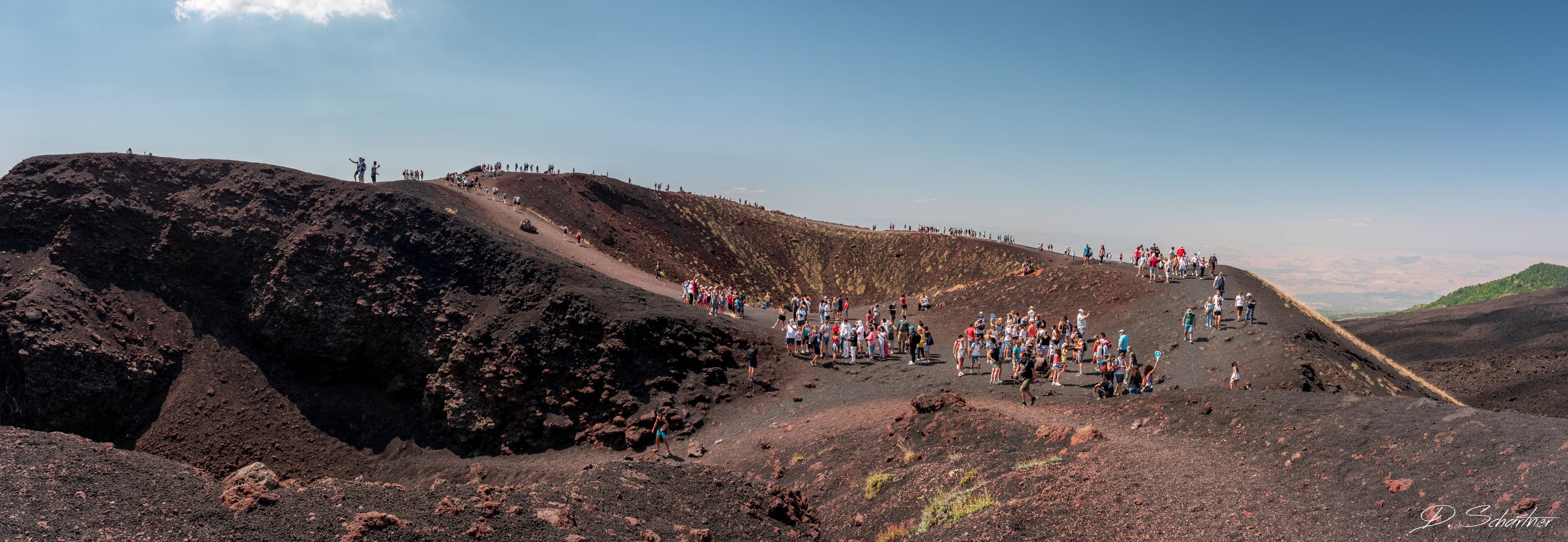Crateri Silvestri Etna South, Italy