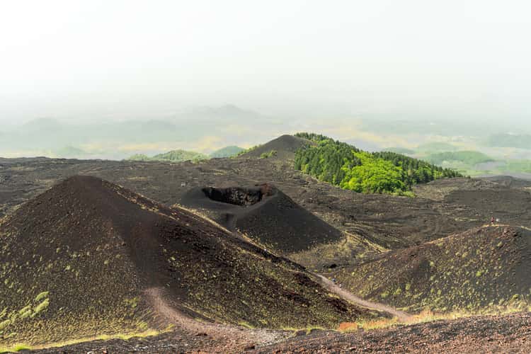 Crateri Silvestri Etna South